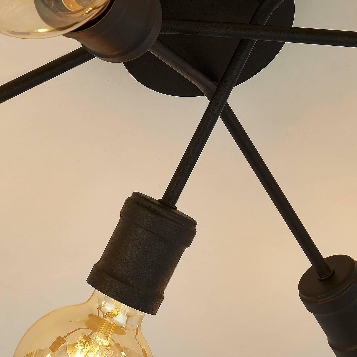 Deckenleuchte Dance Stahl Schwarz 2