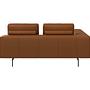 Amsterdam Sofa 2,5-Sitzer Nordic Grain Leder Karamell 3