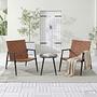 Jarda Balcony Set 3-piece Set Steel Polyrattan Black Brown 2