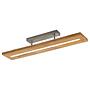 LED-Deckenleuchte Brad Pinie Teilmassiv Aluminium 1