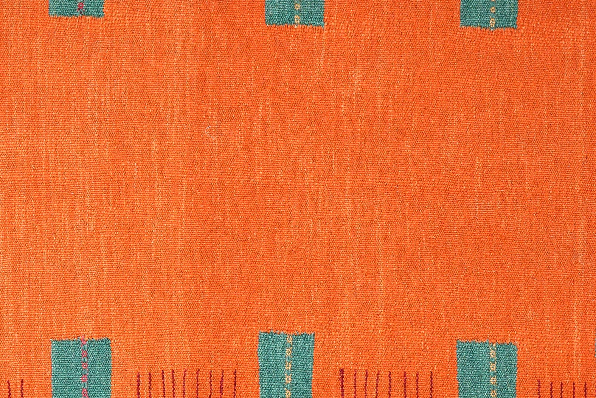 Kilim Gashgai Teppich Orange 3