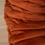Togo Sofa 2-seater velvet amber-orange 9