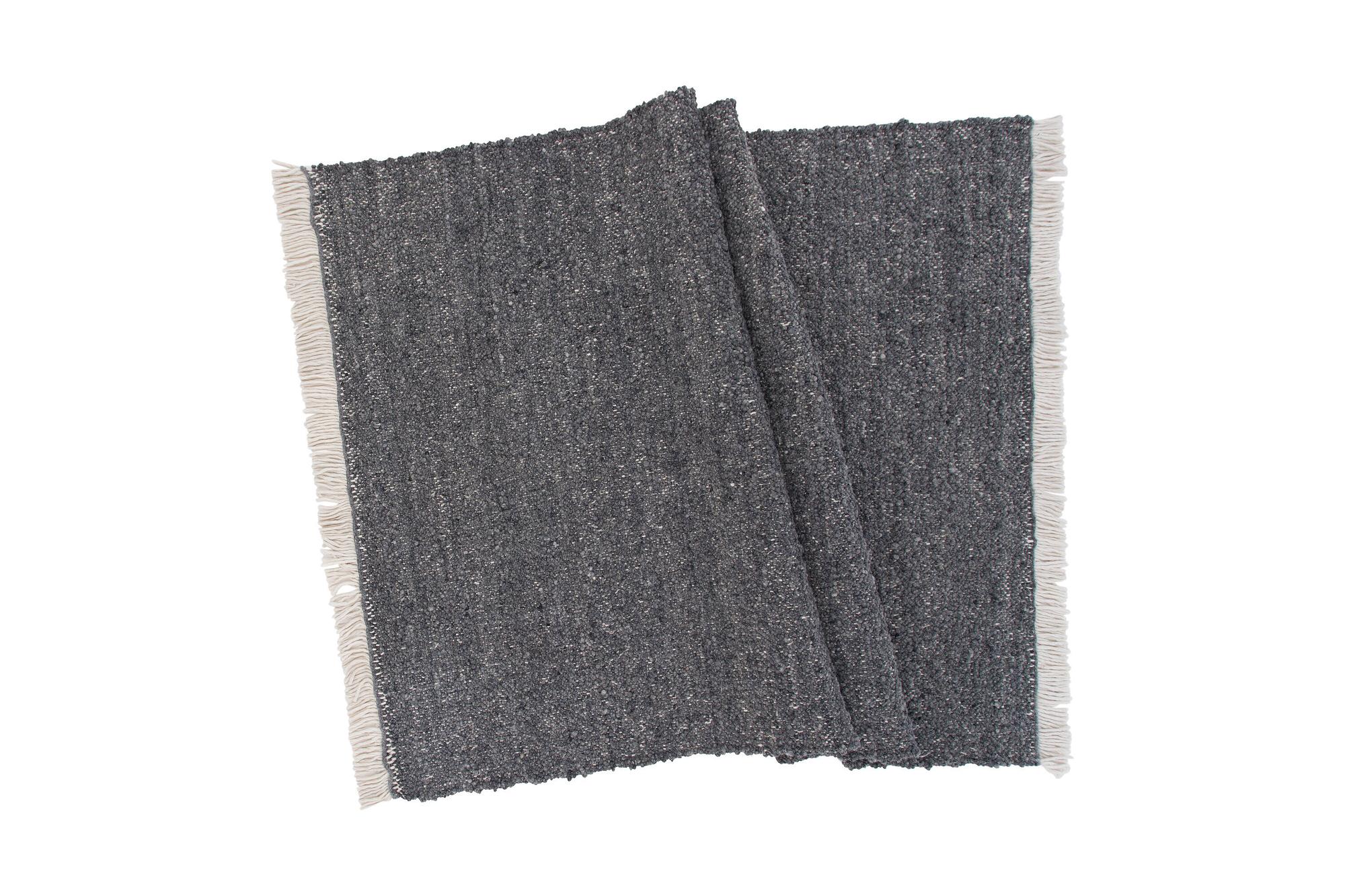 Betina Teppich Wolle 160x230cm Grau 2