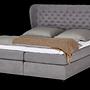 Versal 180 Boxspringbett Silber 0