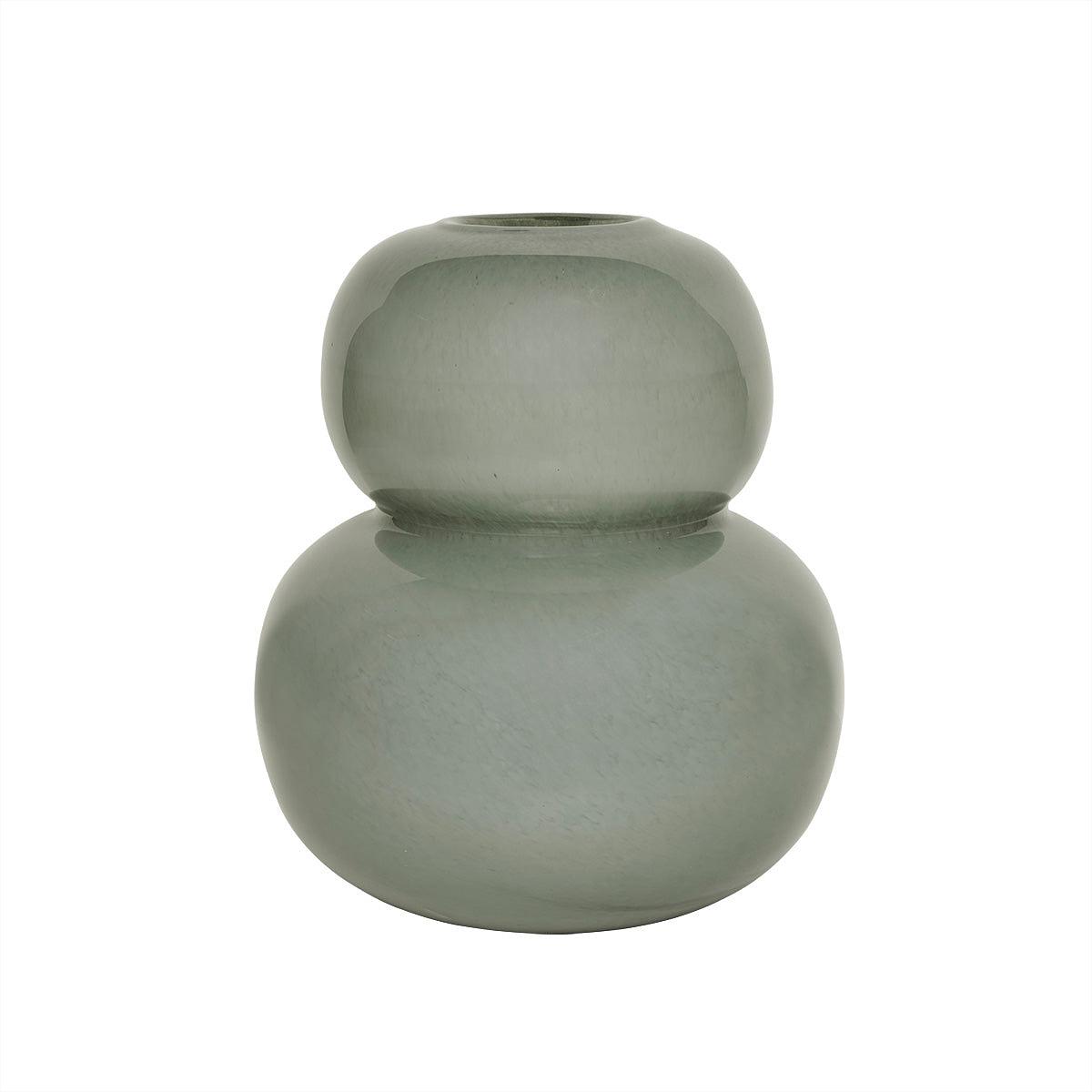 Lasi Vase Glas Groß Jade Grün 0