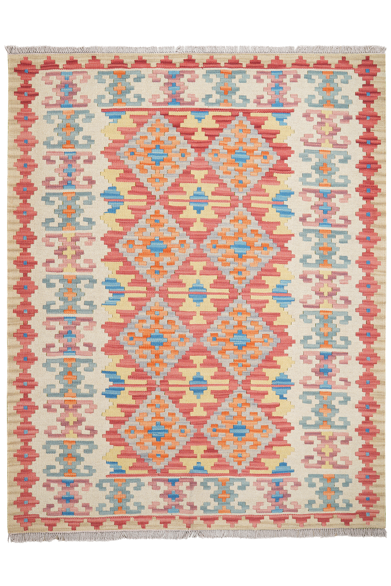 Kelim Gashgai Wool Multicolored 0