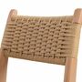 2x Esszimmerstuhl Textil Holz Beige 5