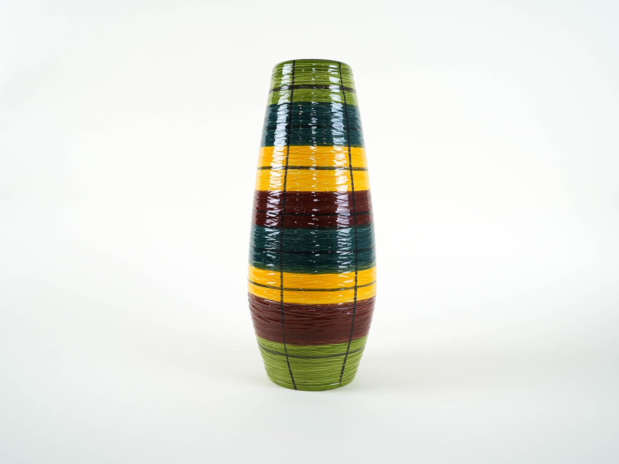 Ceramic vase 1960s 2