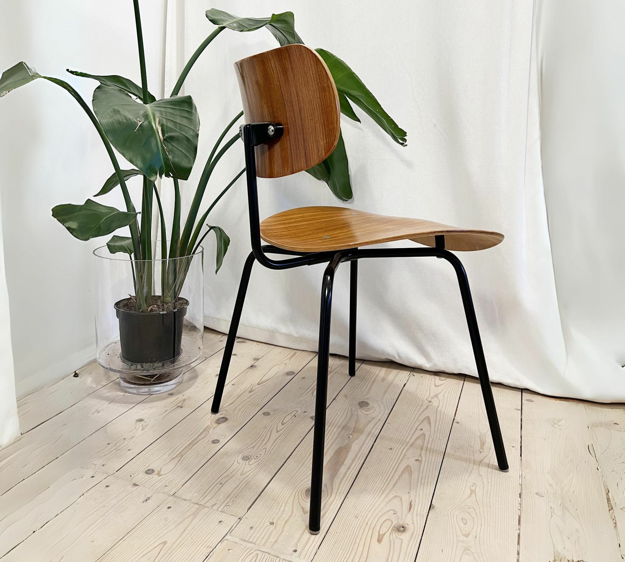 Wilde&Spieth Eiermann SE 68 Stuhl Teakholz Braun 1