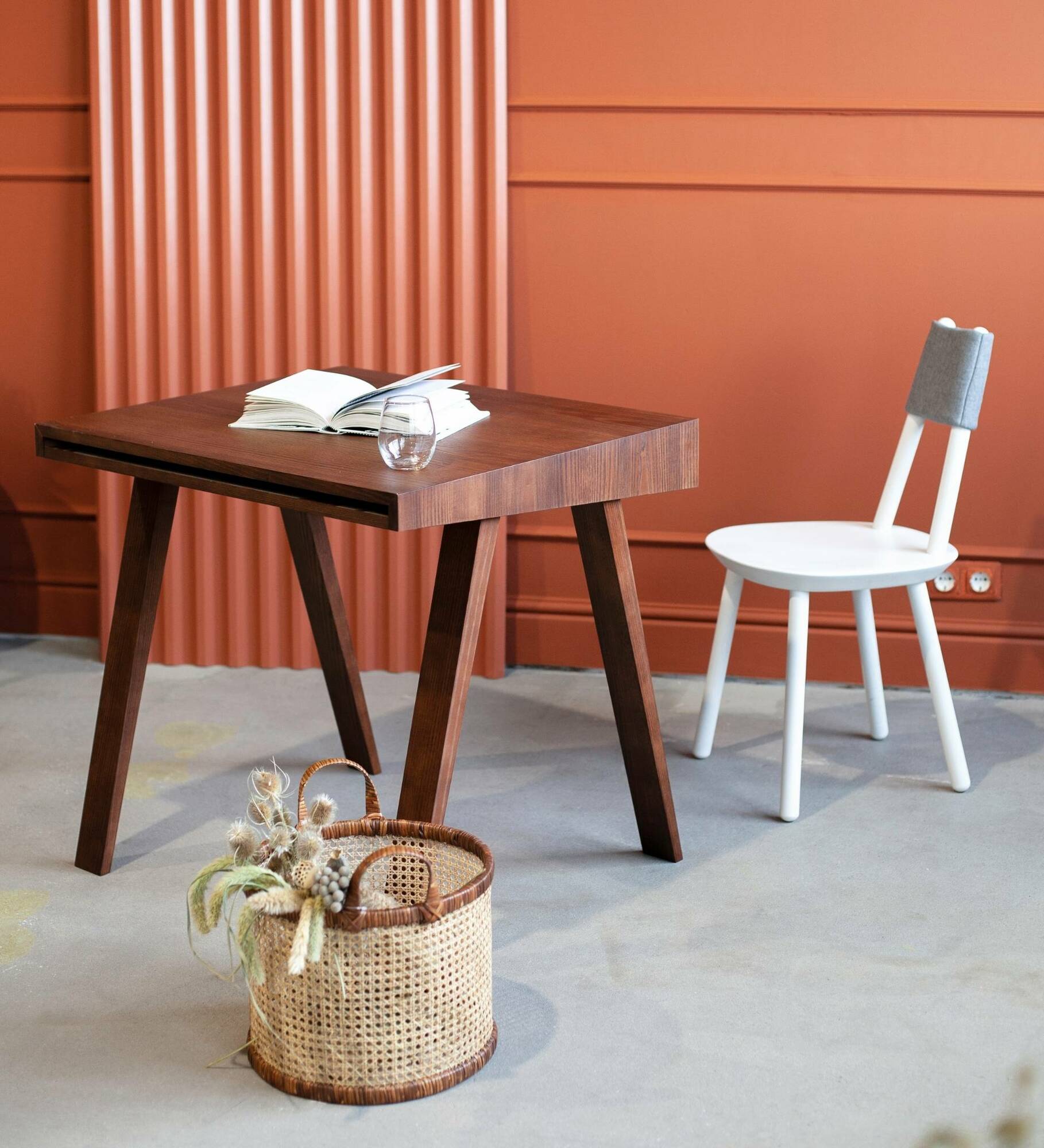 Naive Chair Ash Wood White 8