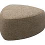 Bermuda Stool Large Wellington Fabric Stone Coloured 2