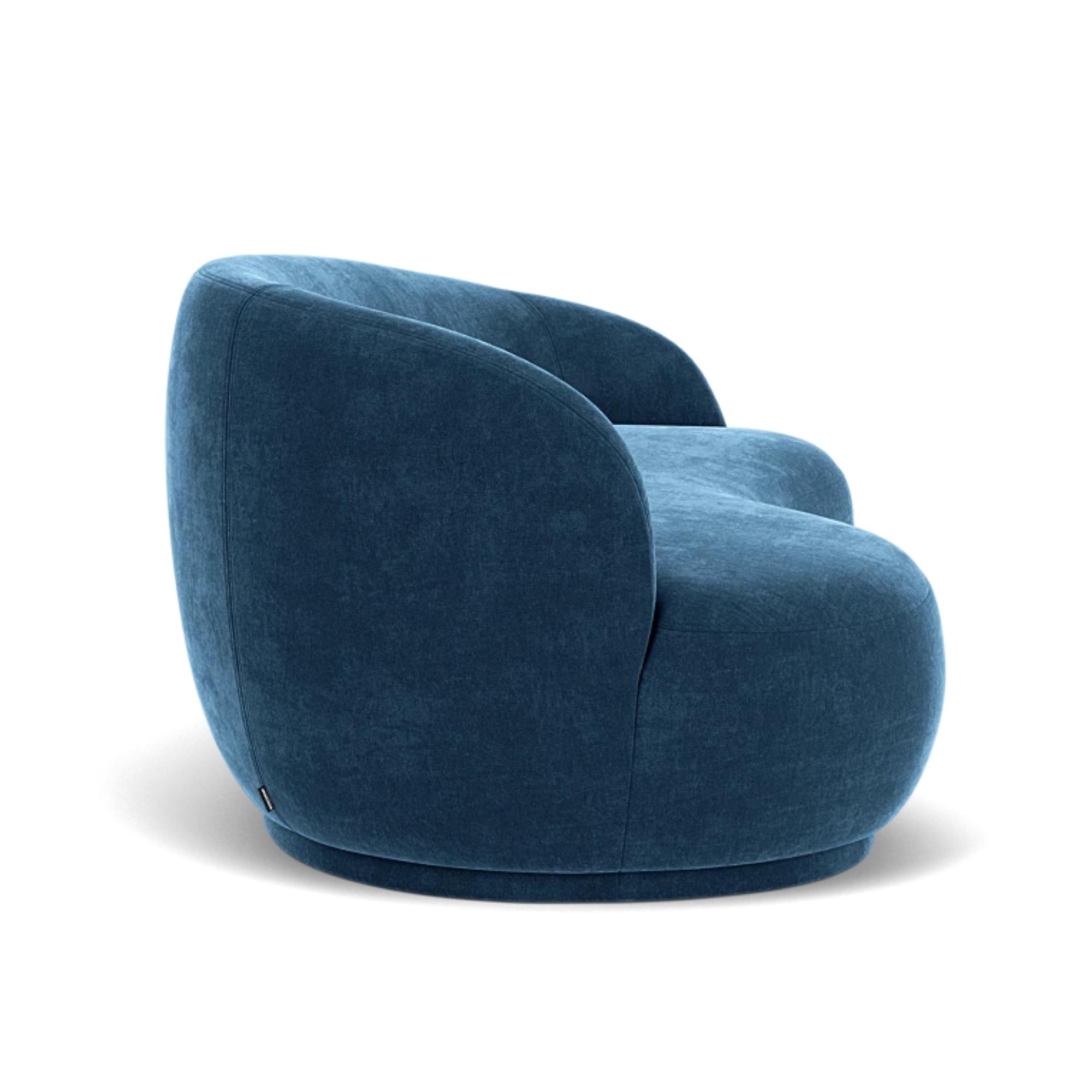 Rose Sofa 2,5-Sitzer Links Planet Legion Blue  5