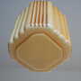 Vintage Pendant Lamp Glass Plastic Yellow 1960s 4