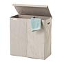 Wäschesammler Stripes Webstoff Beige 1