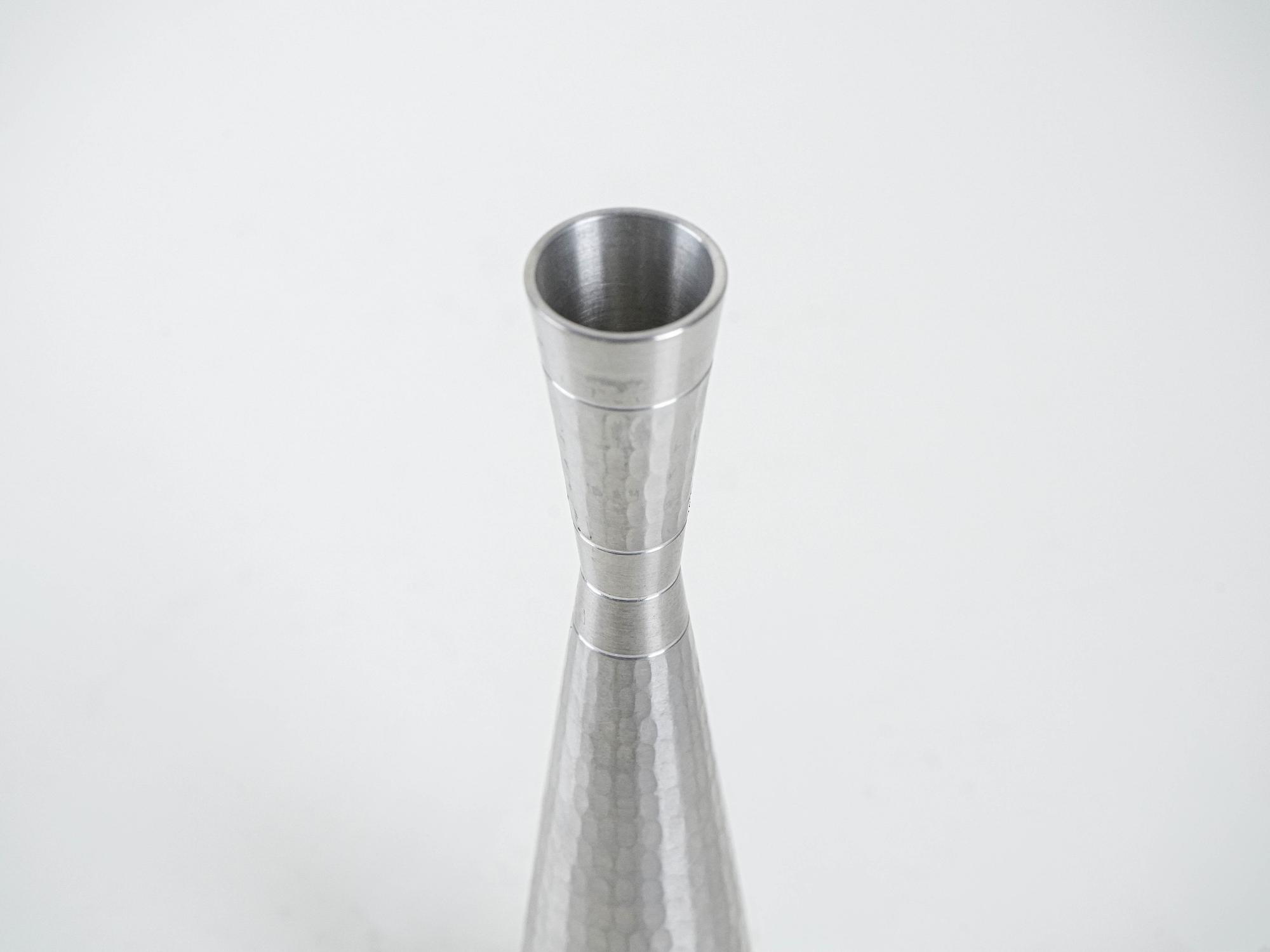 Kerzenständer Metall Silber  4