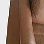 Violetta Sofa 3-Sitzer Leder Braun 1