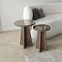 Luna 2 Side table Set of 2 Walnut 4