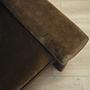Sessel Cord Braun 1970er Jahre 11