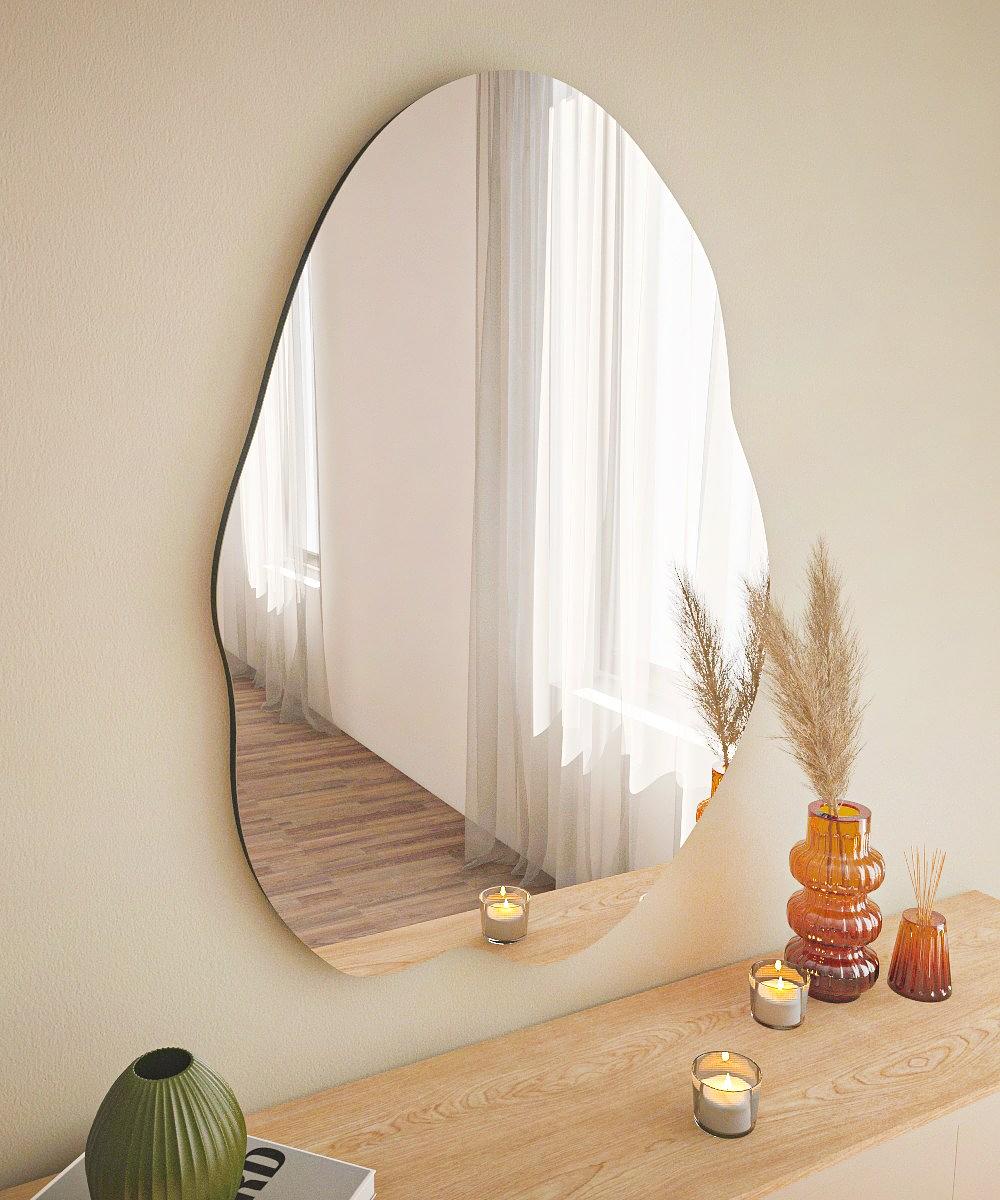 Ohho Mirror Black 60cm x 85cm 1
