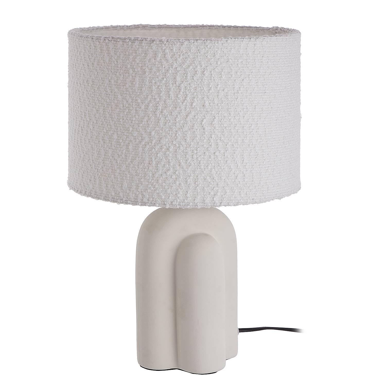 1-Flammig Takao Tischleuchte Keramik Textil 4