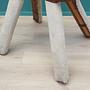 Vintage Turnpferd Braun Leder Holz 100x84x80 cm 1980er Jahre 10