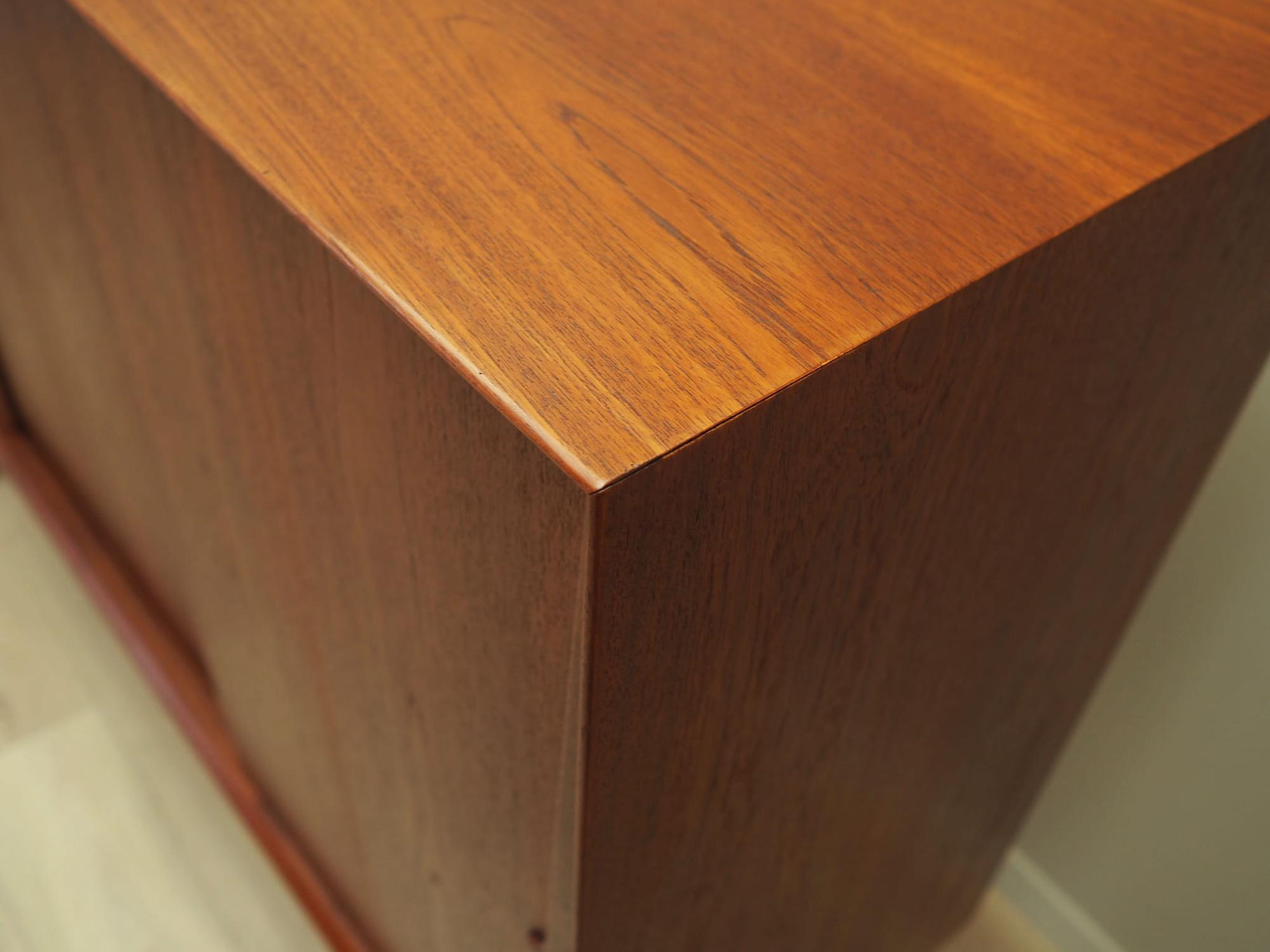Vintage Sideboard Teak Brown 1970s 12
