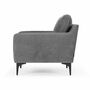 Astha Sessel Danny Steel Grey 3