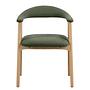 2x Armchair MESITA Fabric Aphra Dark Green 1