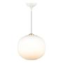 Pendelleuchte Navone Messing Opalglas Weiß Ø 20cm 4