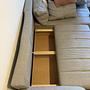 Ecksofa mit Schlaffunktion und Bettkasten 2