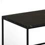 Couchtisch Marmor Dekor Metalll Schwarz 2