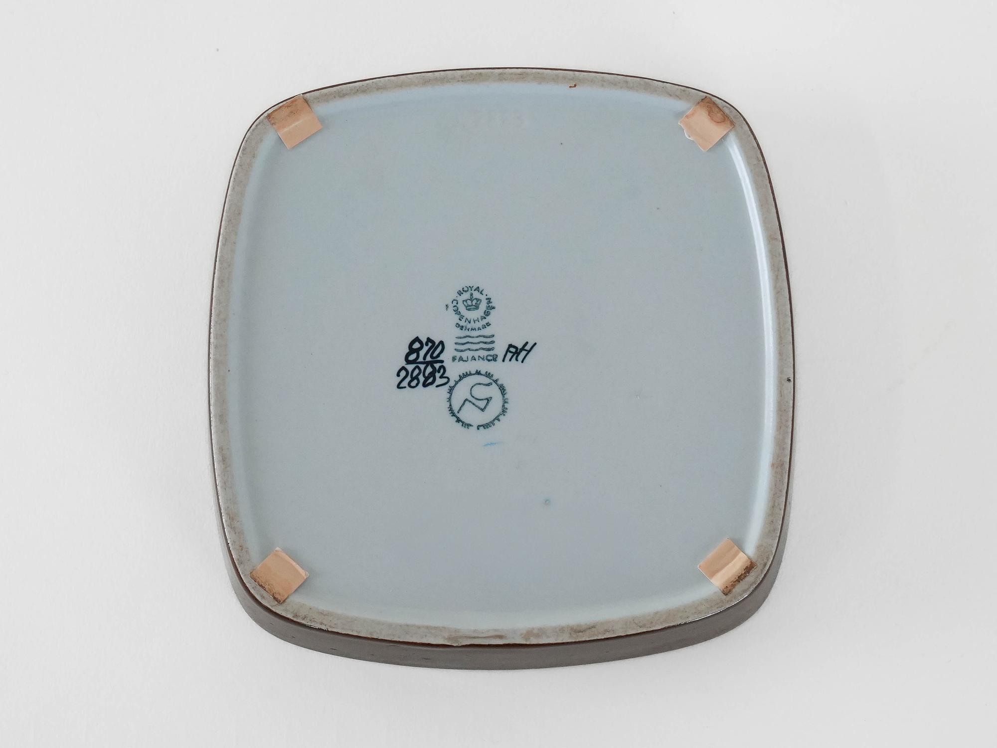 Read Ceramic bowl Brown 1970s 5