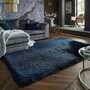 Pearl Teppich Kunstfaser Blau 200 x 290 cm 0