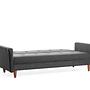 Hiko Sofa bed 3-seater Dark grey 6