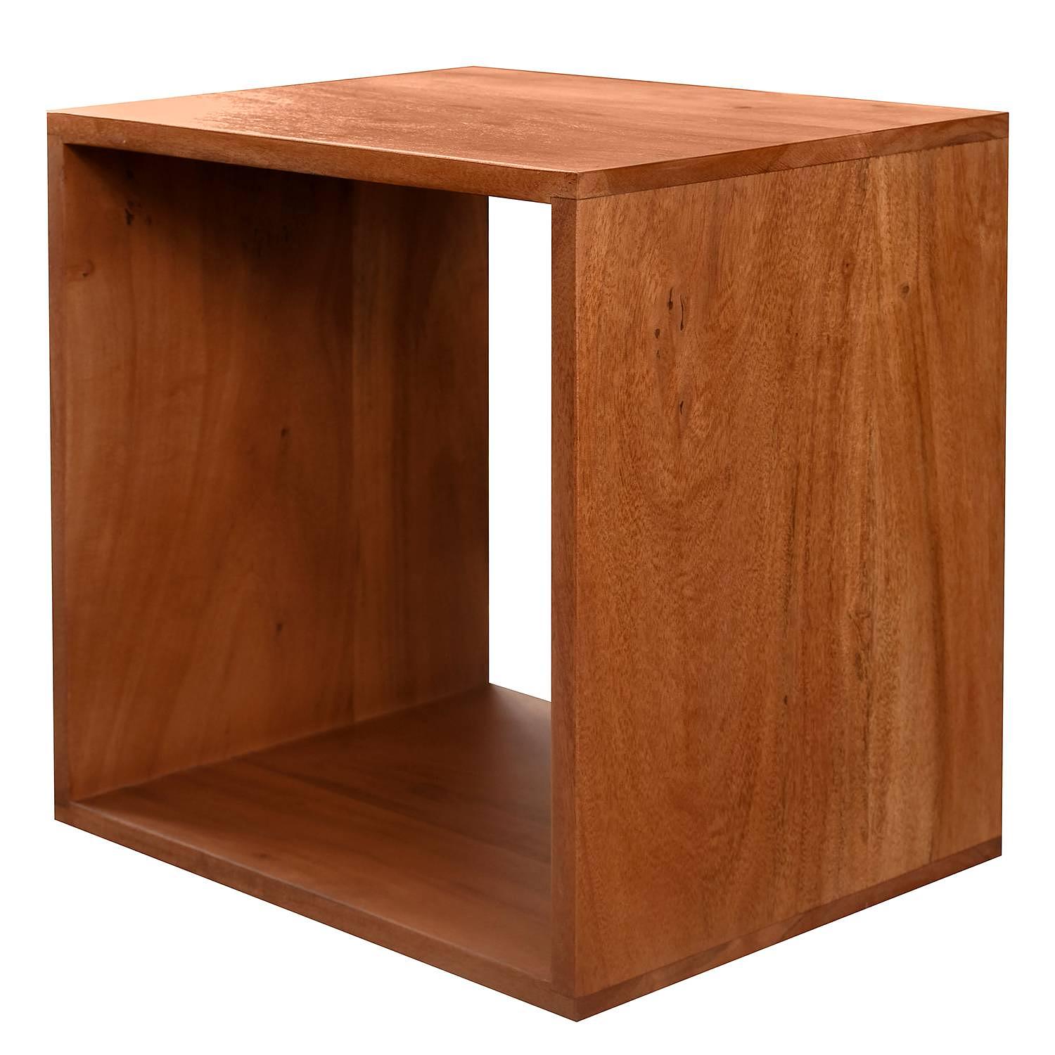 Side table Hawley I Acacia solid wood brown 0