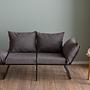 Viper Sofa 2-Sitzer Grau 2