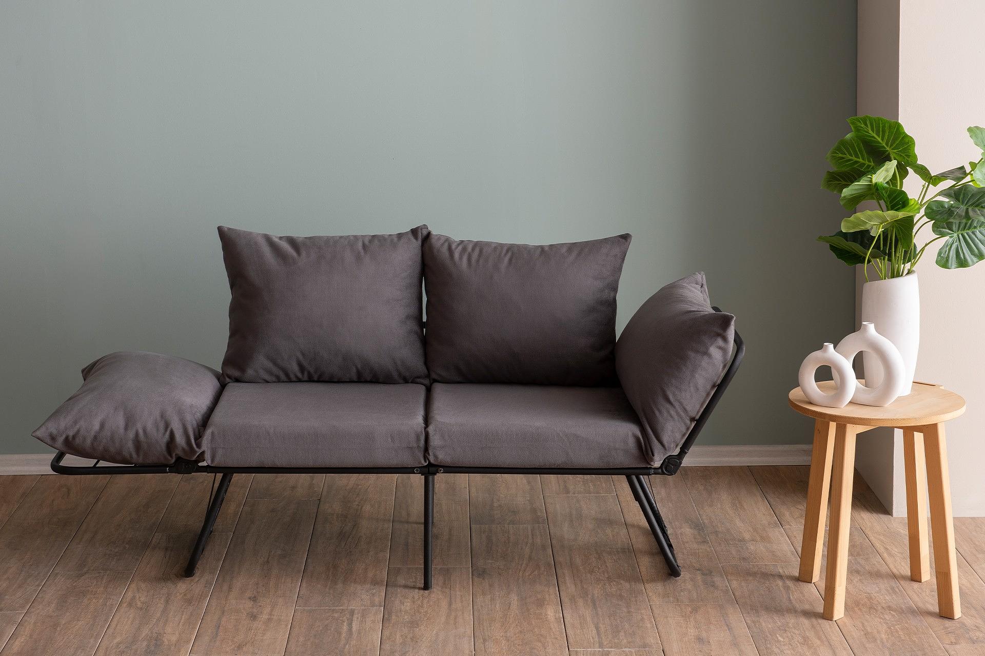 Viper Sofa 2-Sitzer Grau 2