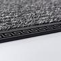 Border Star doormat Polypropylene Gray 4