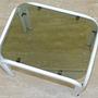 Couchtische 3er Set Vintage Metall Glas 1980er Jahre 10