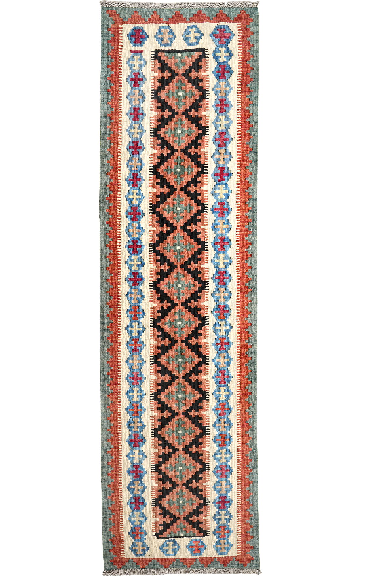 Kelim Gashgai Rug Wool Multicolored 0