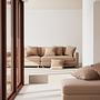 Douglas Sofa 3-seater Aulla Caramel 4