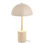 Eliaf Tischleuchte Marmor Creme 2
