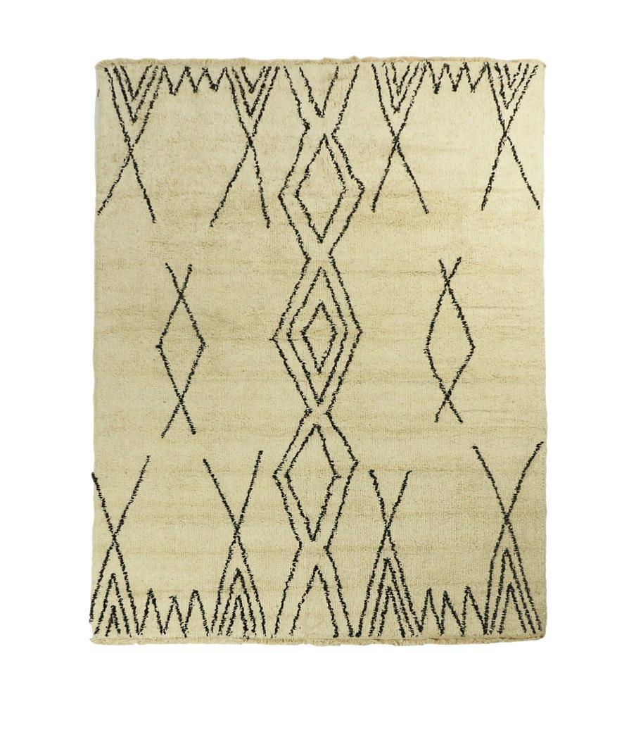 Teppich Baumwolle Beige 0