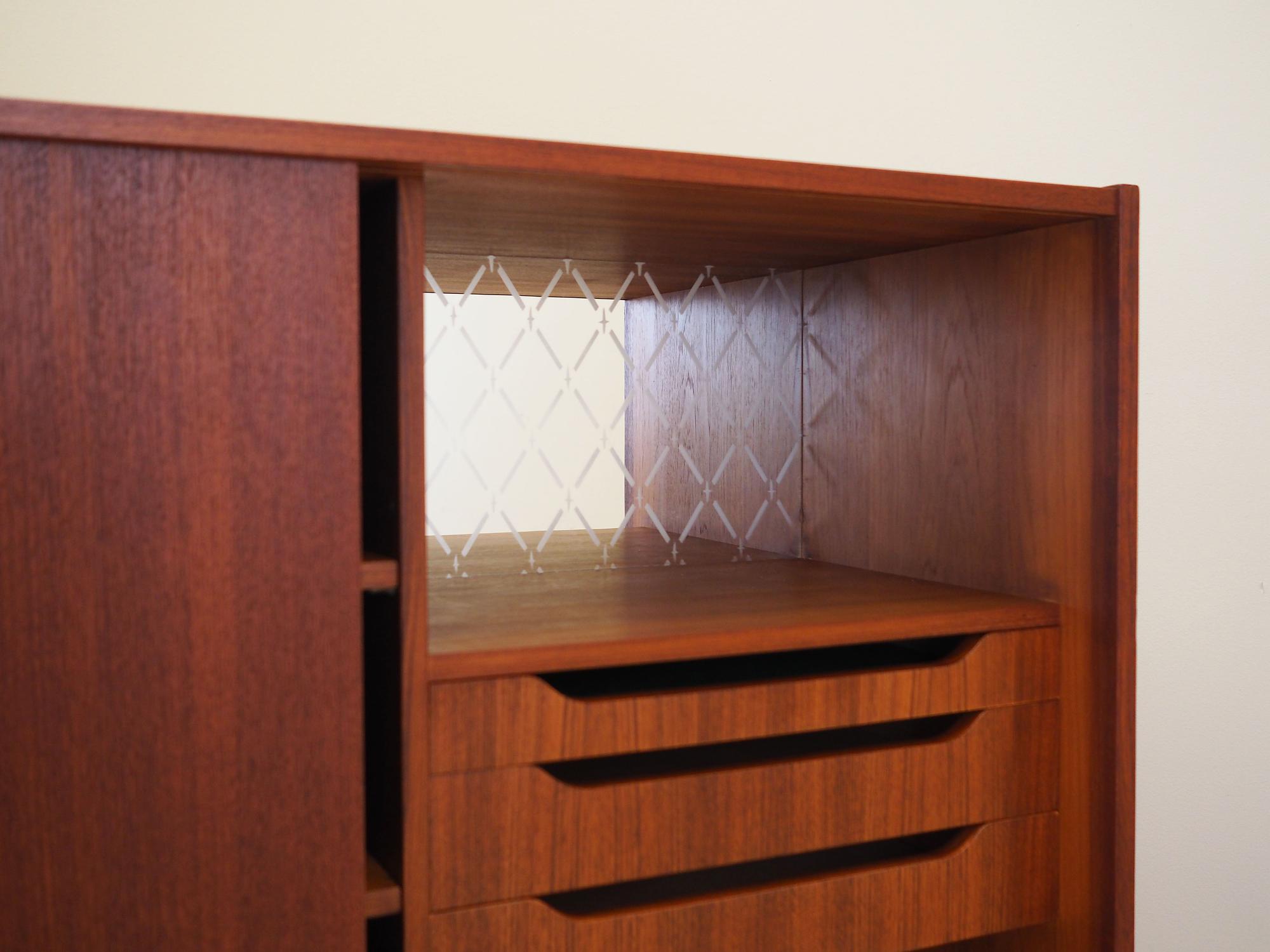 Sideboard Teak wood 1970s 14