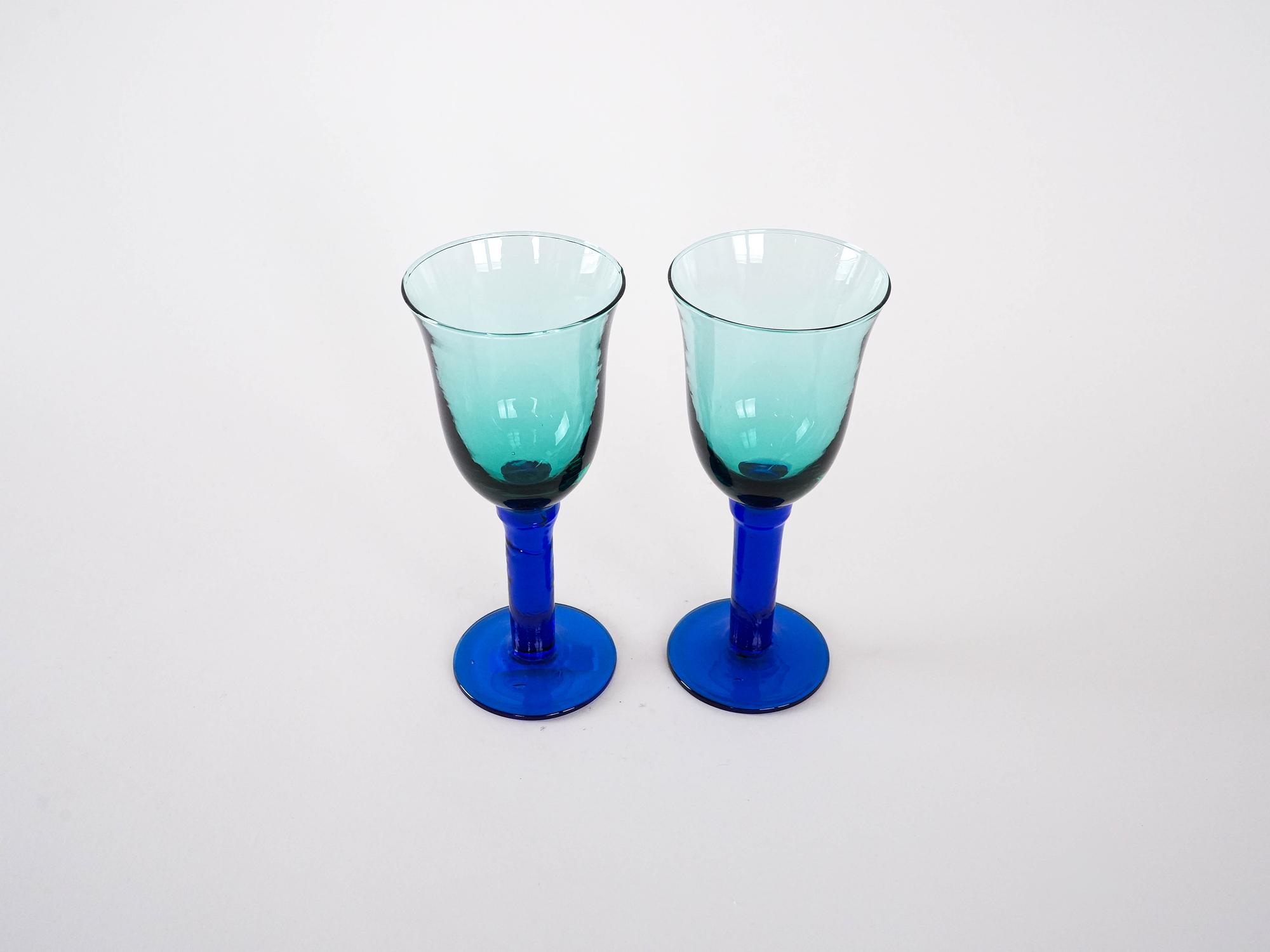 2x Colorful Glasses 4