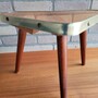Vintage Beistelltisch für Pflanzen Holz 1960er Jahre 1