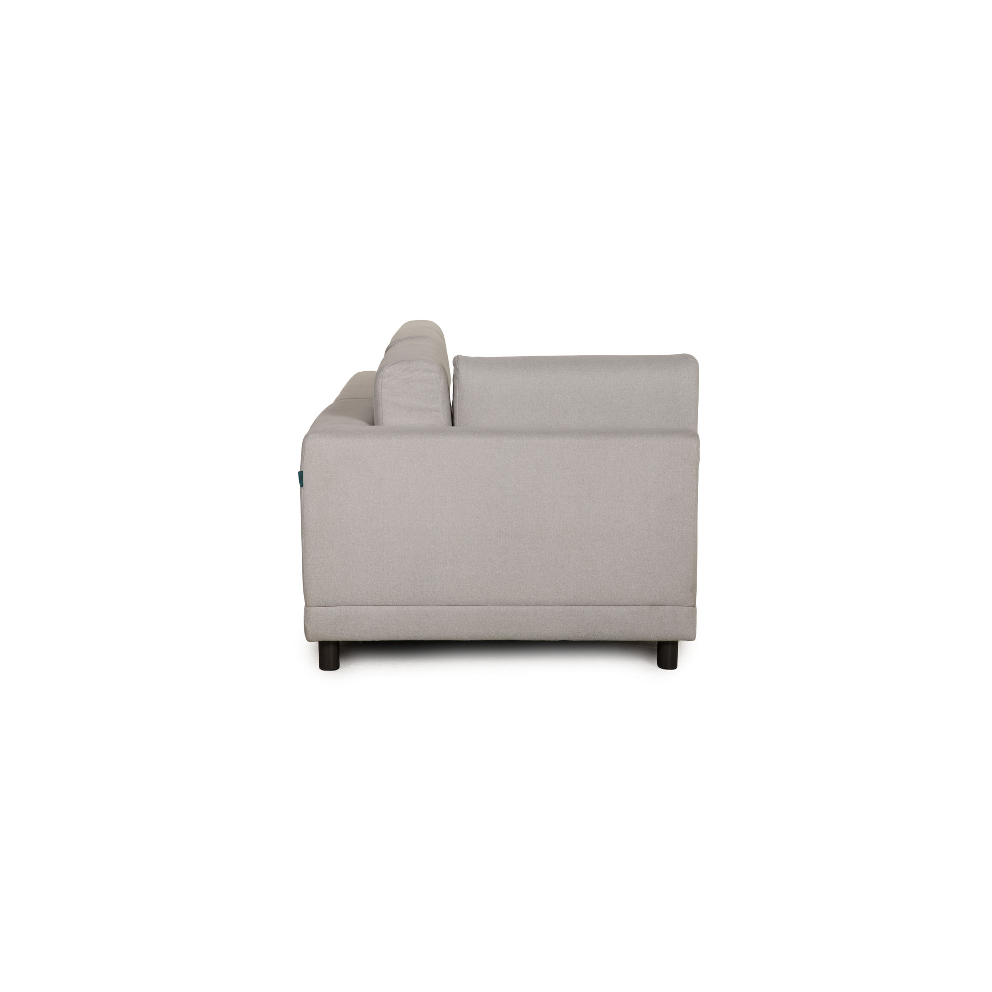 Pyllow Sofa 3-Sitzer Webstoff Grau 6