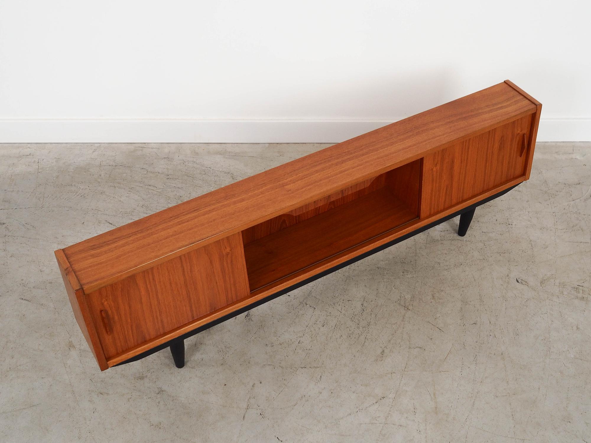 Vintage Teak-Schrank Braun 1970 Jahre 5