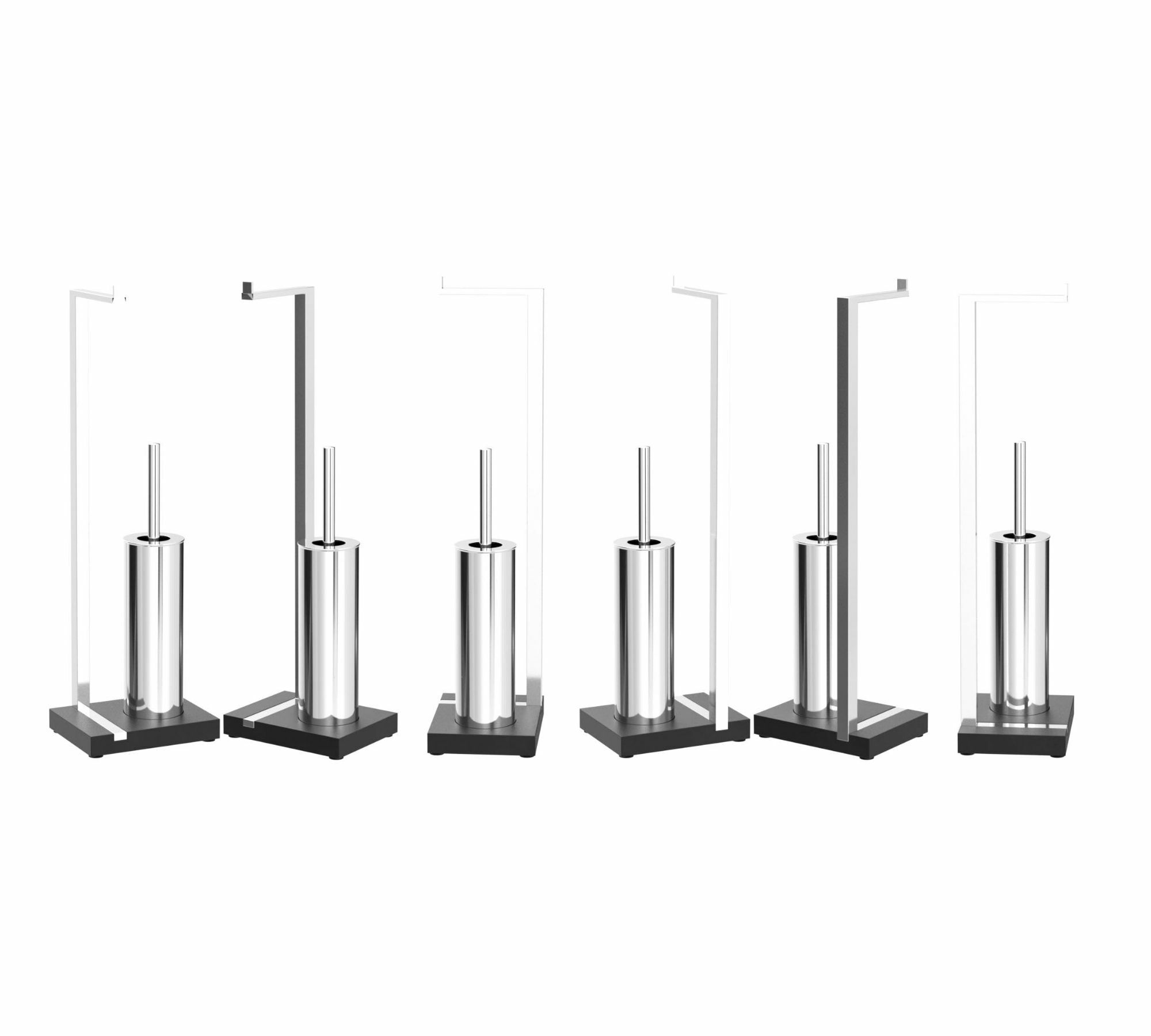 Menoto Piantana da bagno Acciaio inox opaco 68819 3