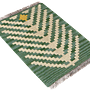 Kilim Gashgai Teppich Wolle Grün 2